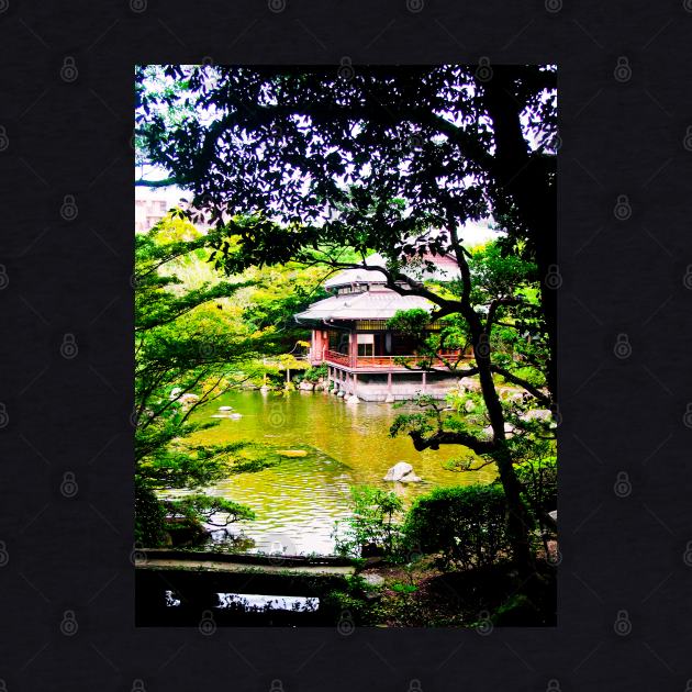 Photography - Japanese garden en tea house by Karoのkyuuto